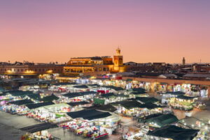 Piazza Jema el Fna a Marrakech